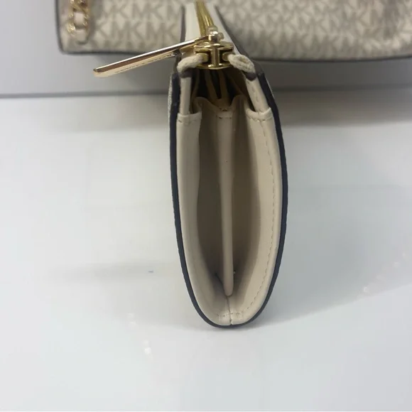 Michael Kors Mina Large & Wallet Light Cream Multi - Picture 10 of 14